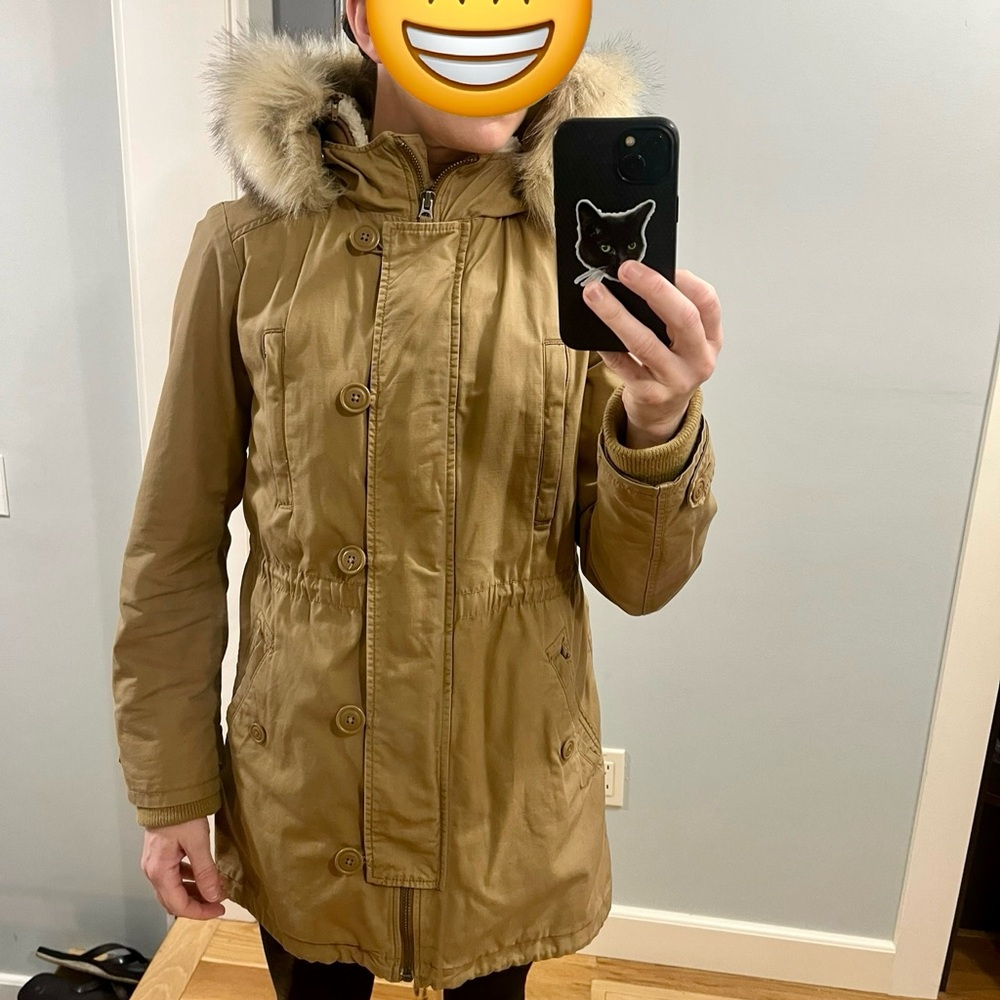 GAP Tan winter jacket